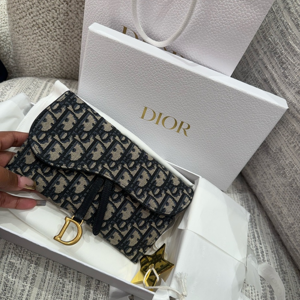 Dior Black and Cream Monogram Bag Set - Picture 4 of 4